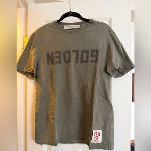 Golden goose Olive Green t Shirt
